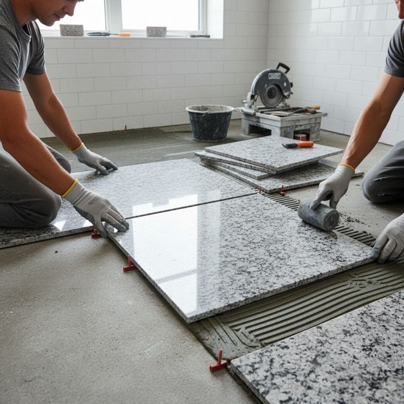 Granite Tile Installation in Kansas City, KS