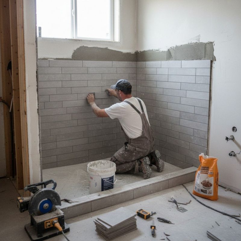 Shower Floor Tiling in Longmont, CO