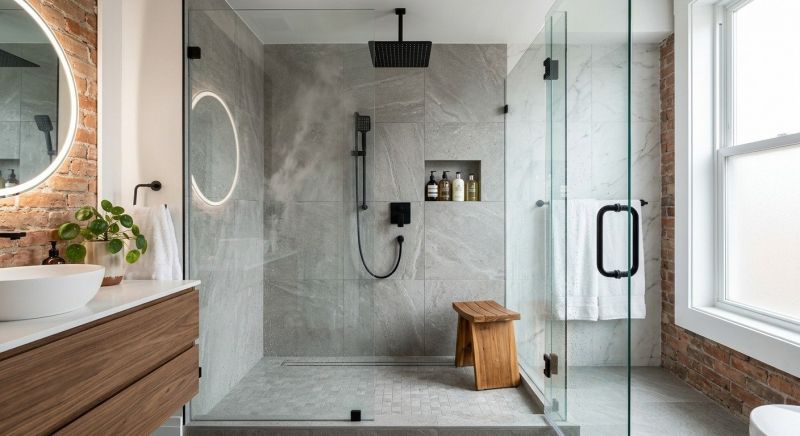 Bathroom Shower Renovation in Stamford, CT