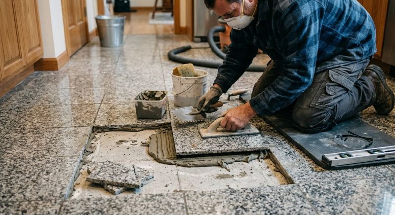 Granite Floor Repair in Olathe, KS