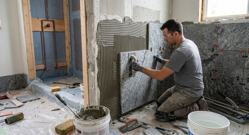 Granite Tile Installation in Olathe, KS