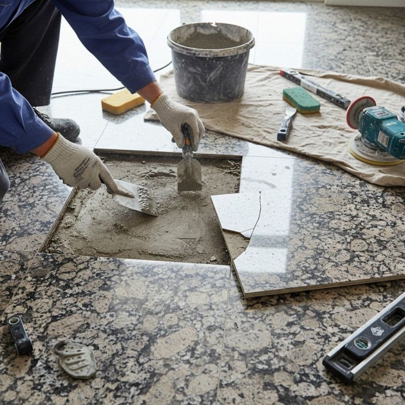 Granite Tile Repair in Alpharetta, GA