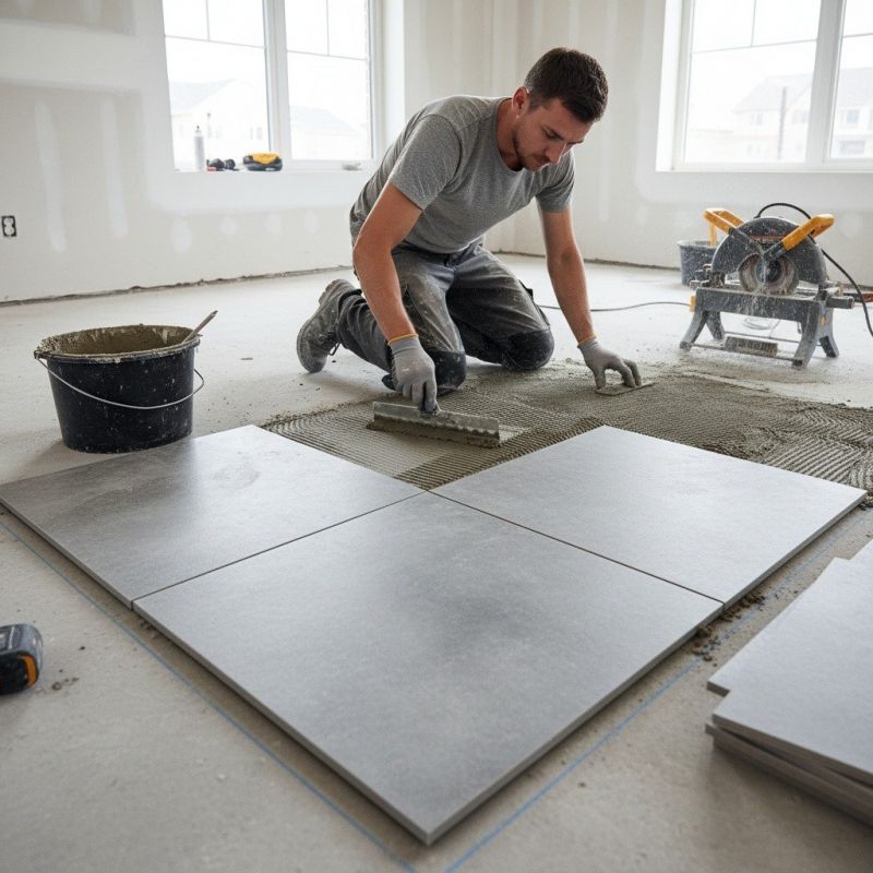 Slate Tile Floor Installation in Annapolis, MD